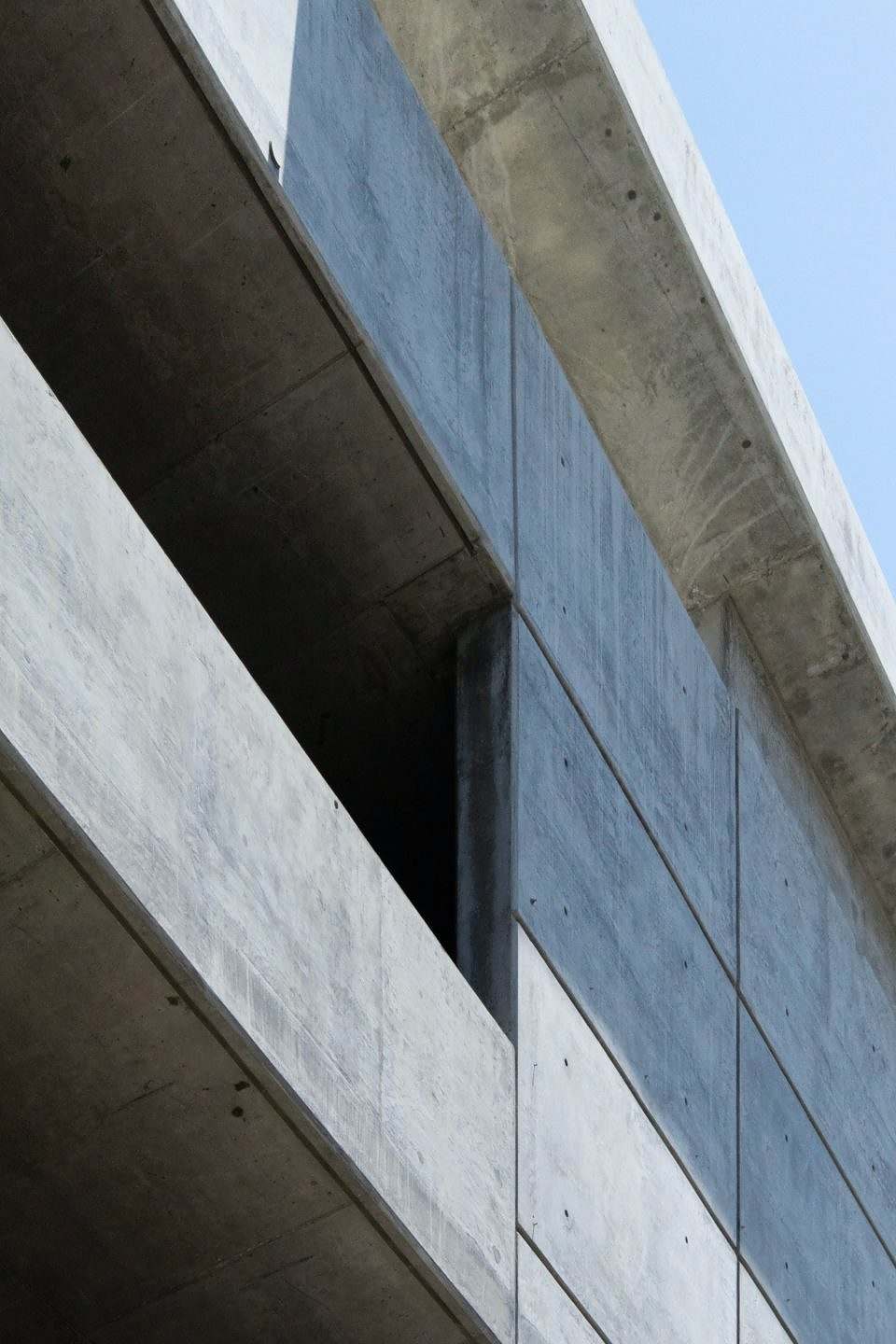 Photo of a concrete facade.